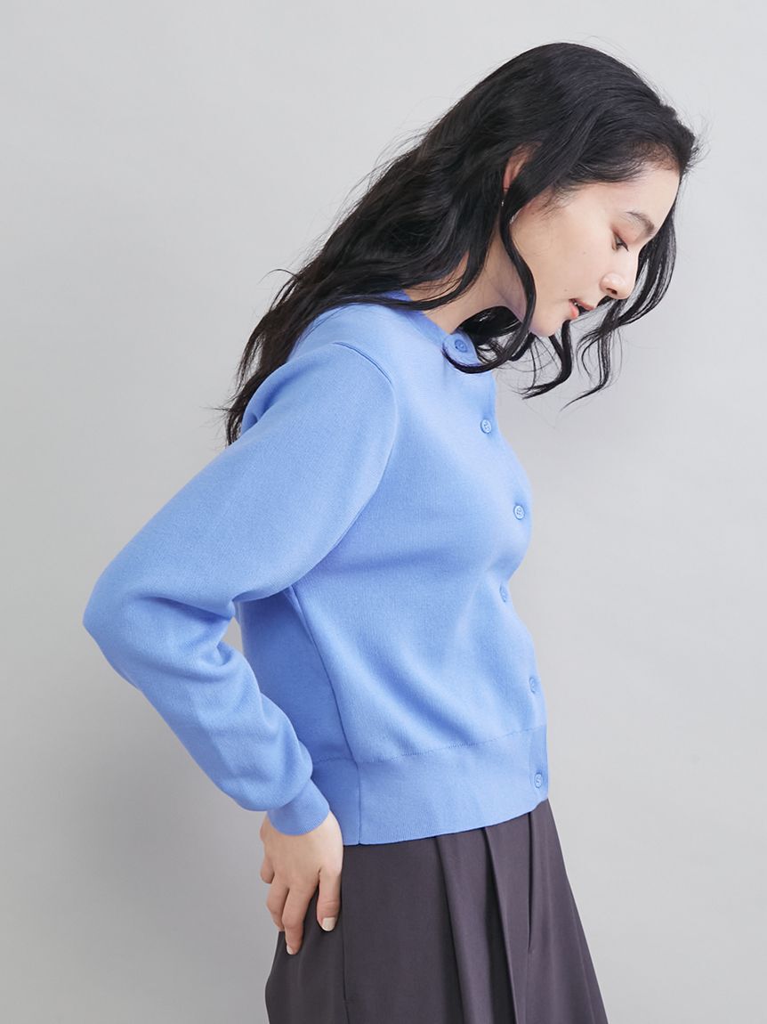 Mila Owen「【ウォッシャブル】【UVカット】クロップドフォルムカーディガン」|カーディガン|