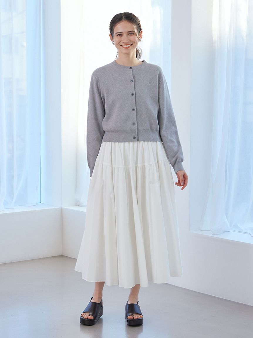 Mila Owen「【ウォッシャブル】【UVカット】クロップドフォルムカーディガン」|カーディガン|