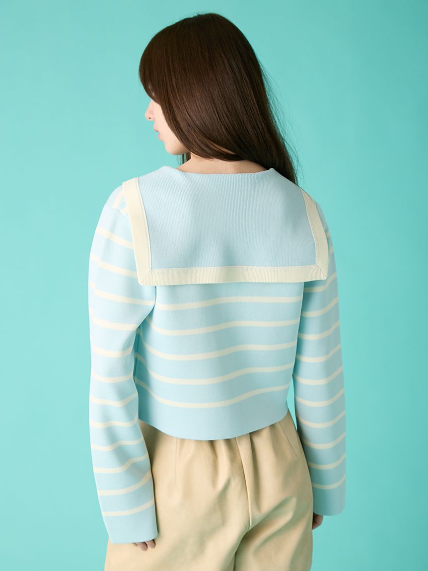 FURFUR「セーラーカラーカーディガン」|カーディガン|