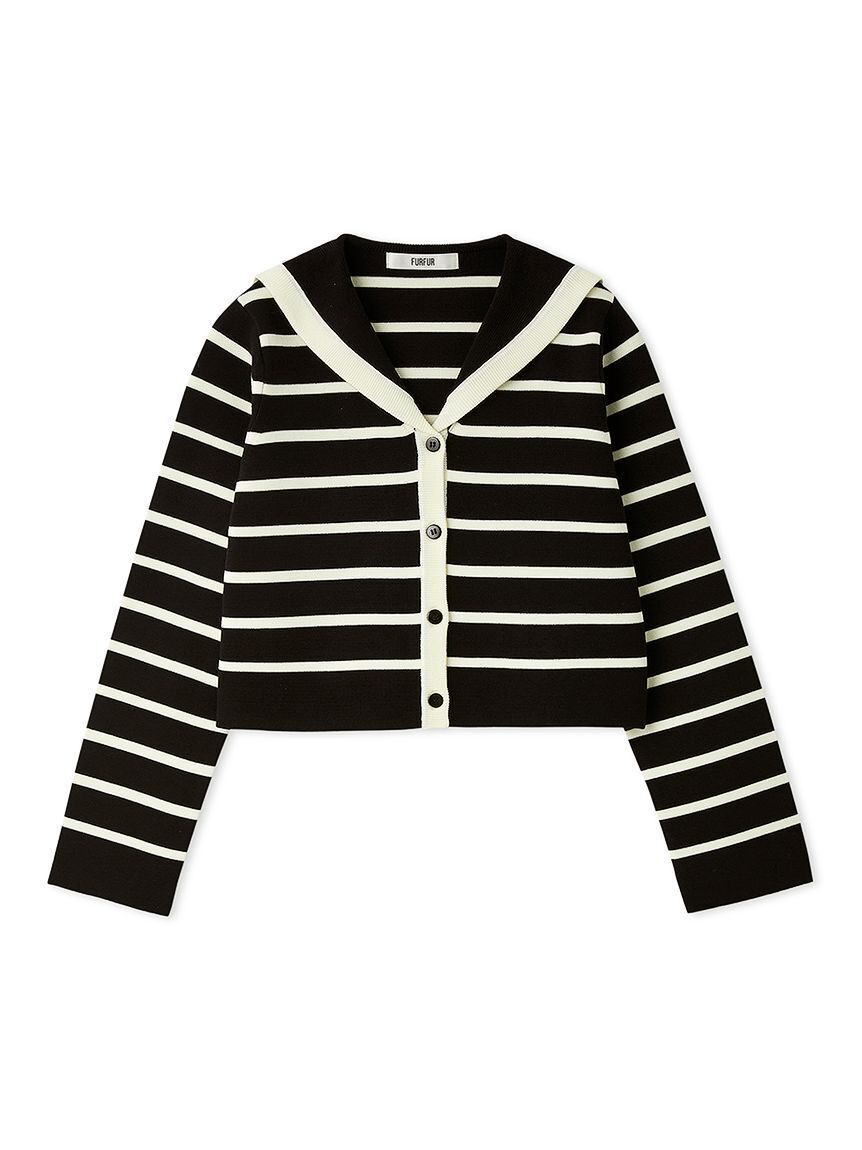 FURFUR「セーラーカラーカーディガン」|カーディガン|