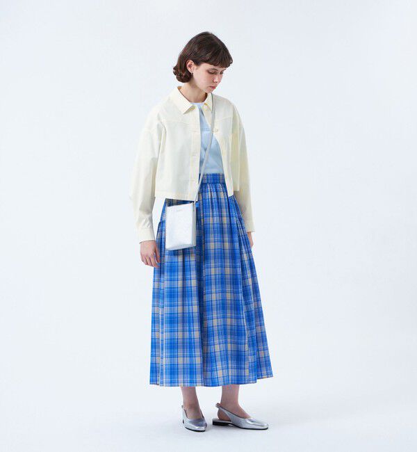 MACKINTOSH PHILOSOPHY「クロップドシャツブルゾン」|シャツ・ブラウス|