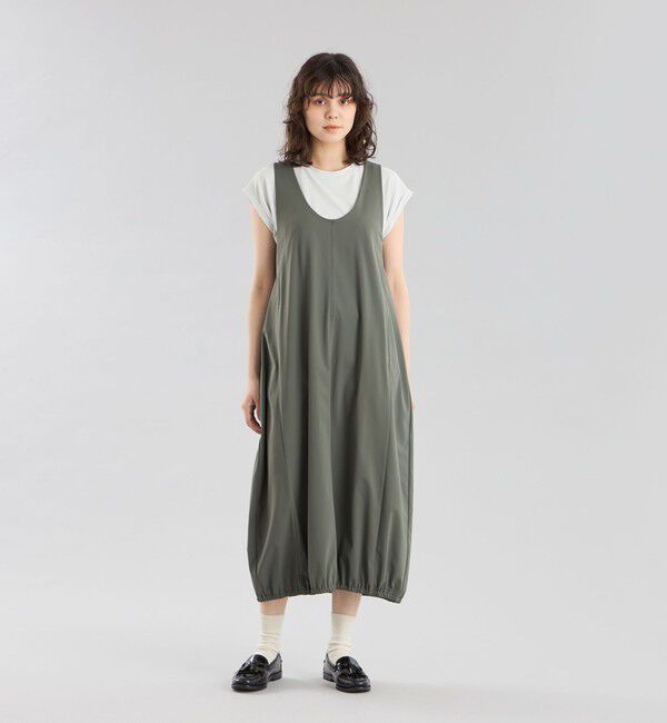 MACKINTOSH PHILOSOPHY「GREY LABEL テックジャージーコクーンワンピース」|ワンピース|