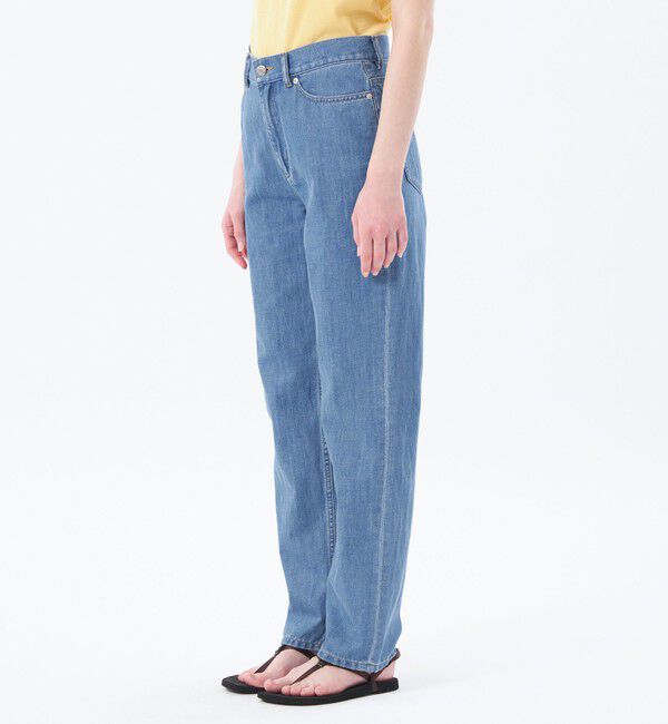 MACKINTOSH PHILOSOPHY「コットンリネンデニムストレートフィット」|デニム|