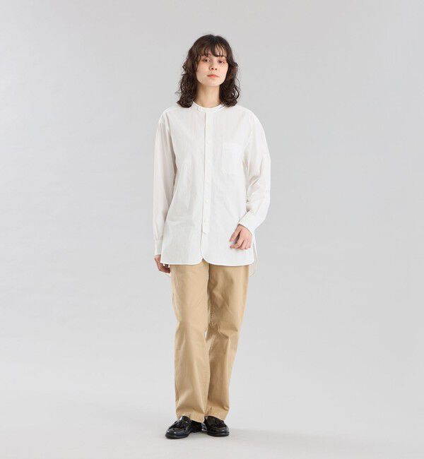 MACKINTOSH PHILOSOPHY「GREY LABEL バンドカラーシャツ」|シャツ・ブラウス|