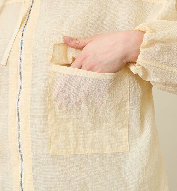 MACKINTOSH PHILOSOPHY「GREY LABEL シアーフーデットブルゾン」|ブルゾン・スタジャン|