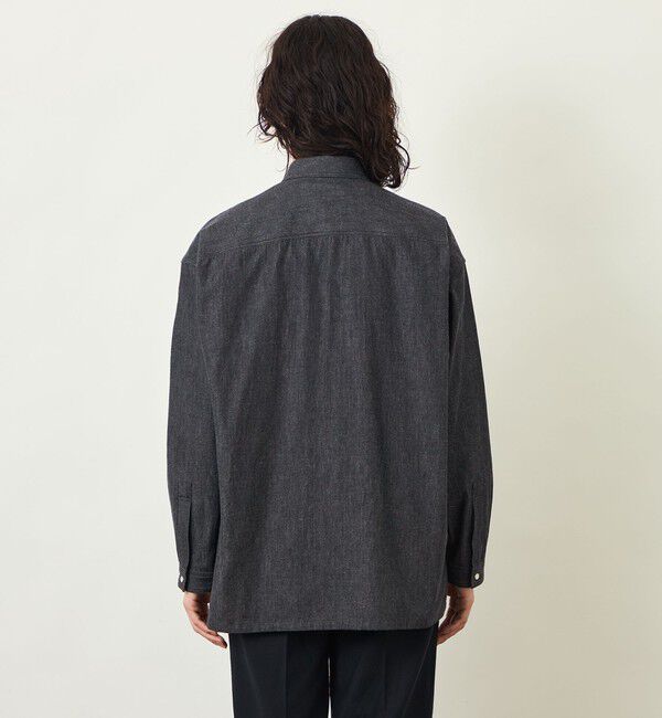 MACKINTOSH PHILOSOPHY「GREY LABEL ライトデニムワークシャツ」|シャツ・ブラウス|