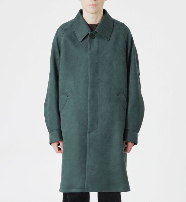  「スエードライクステンカラー」|ステンカラーコート|