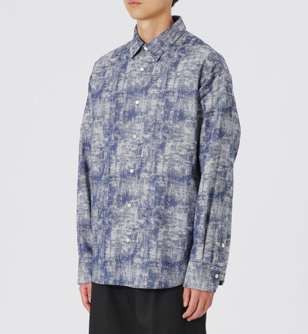  「ニュアンスジャガードシャツ」|シャツ・ブラウス|