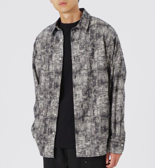  「ニュアンスジャガードシャツ」|シャツ・ブラウス|