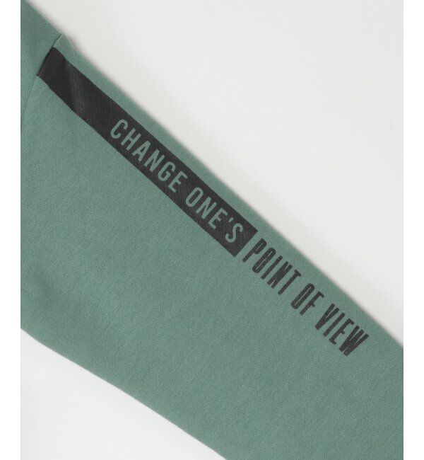 ikka kids「チビハイネック袖ロゴトレーナー（120~160cm）」|Tシャツ・カットソー|