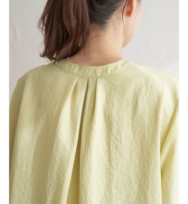 ikka「前後2WAYバンドカラーシャツ」|シャツ・ブラウス|