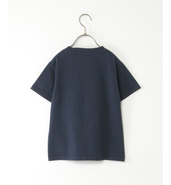 ikka kids「ブリーチデニムブロックスＴ」|Tシャツ・カットソー|