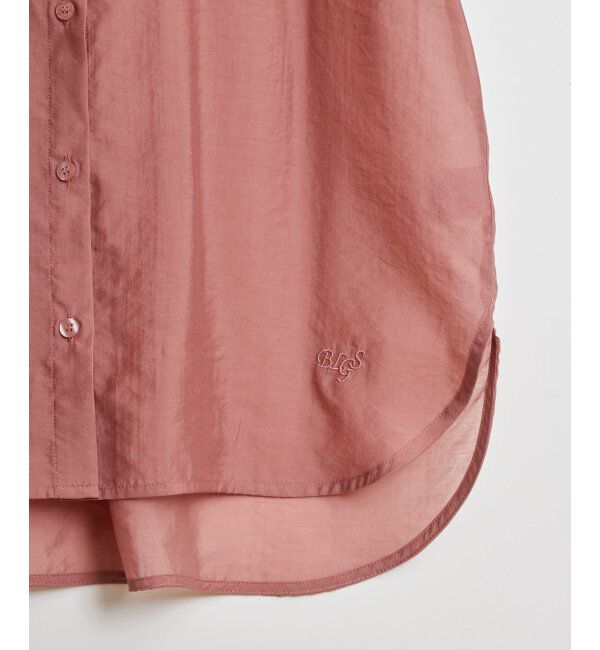 ikka「【2点セット】シア刺繍シャツタンクアンサンブル」|シャツ・ブラウス|