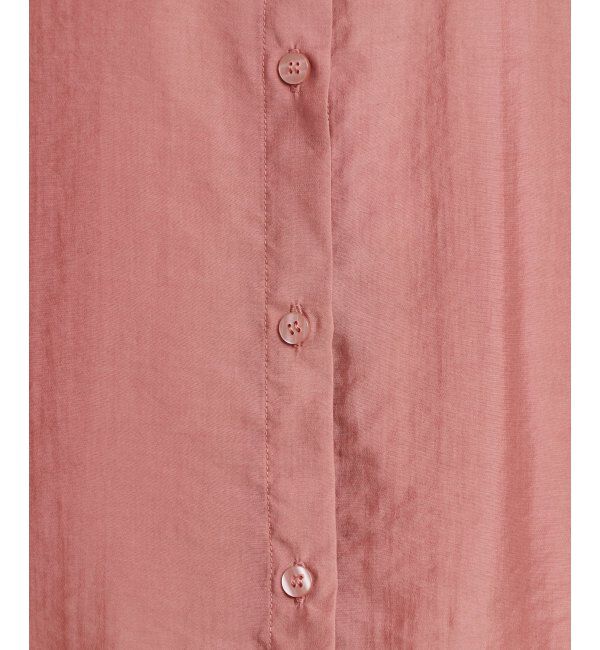 ikka「【2点セット】シア刺繍シャツタンクアンサンブル」|シャツ・ブラウス|