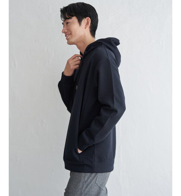 ikka「GOKU楽鹿の子ダンボールパーカ」|パーカー|