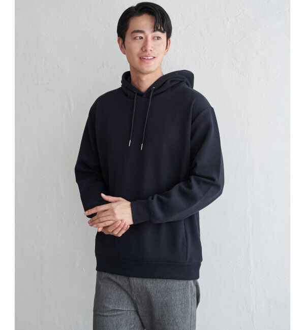 ikka「GOKU楽鹿の子ダンボールパーカ」|パーカー|