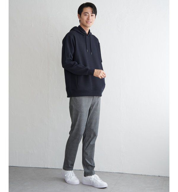 ikka「GOKU楽鹿の子ダンボールパーカ」|パーカー|