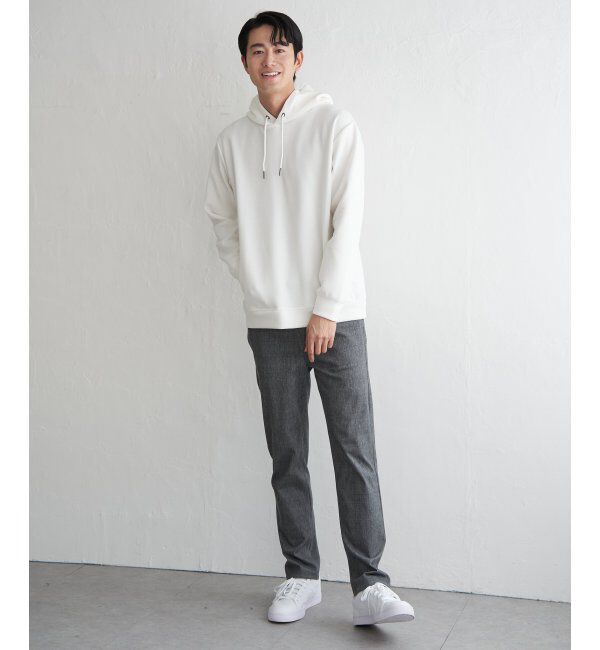 ikka「GOKU楽鹿の子ダンボールパーカ」|パーカー|