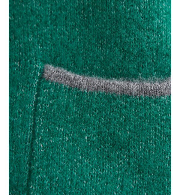 Lbc with Life「配色ポケットショートカーディガン」|カーディガン|