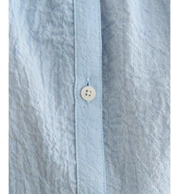 Lbc with Life「オーガニックコットン襟フリル2WAYブラウス」|シャツ・ブラウス|