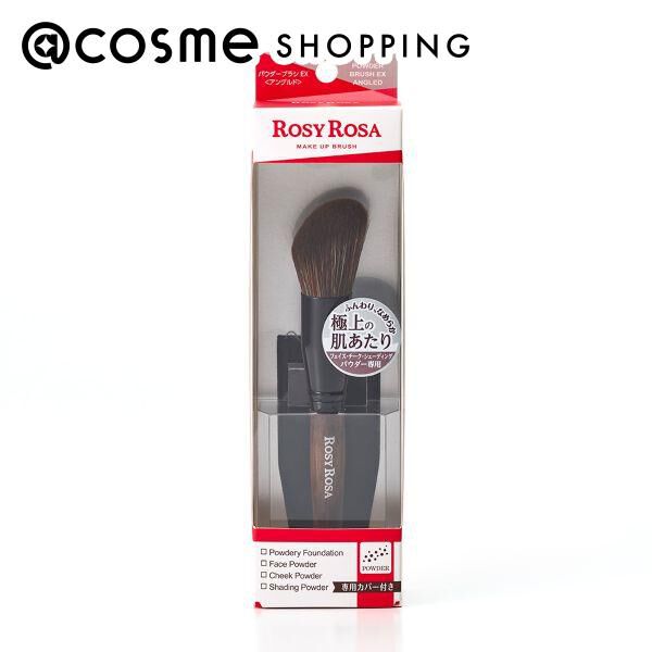  「ロージーローザ パウダーブラシEX アングルド (1本)」|コスメ雑貨|その他