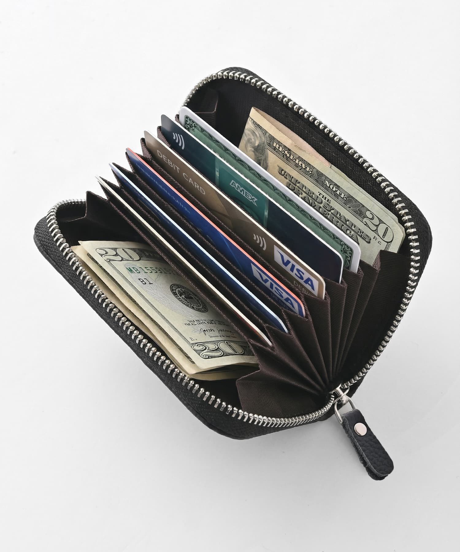 STYLE DELI「【DELI by】ミニマルリアルレザーカードウォレット」|名刺入れ・カードケース|