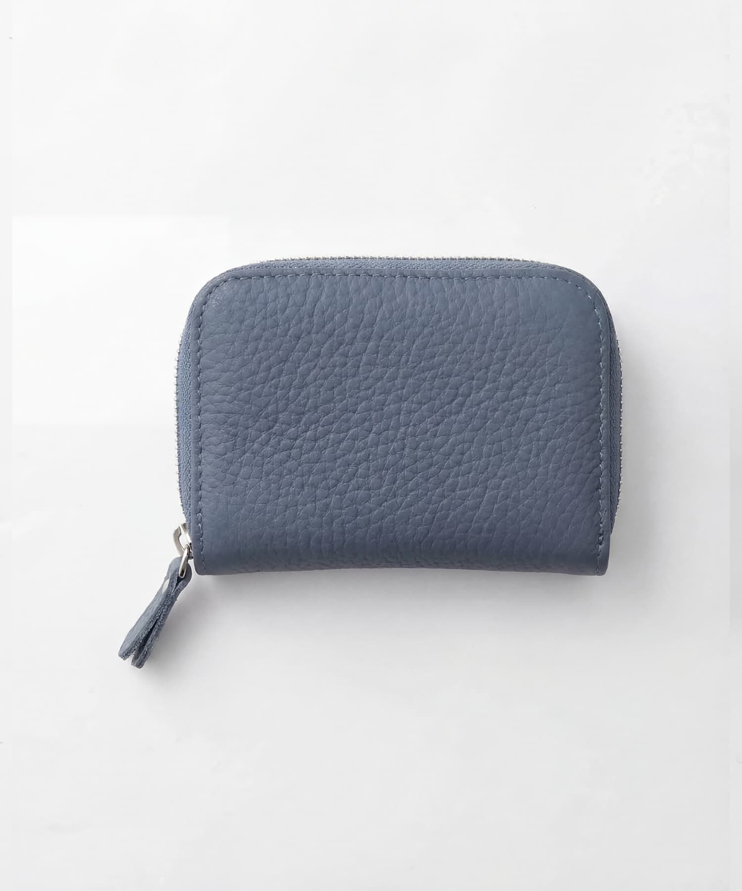 STYLE DELI「【DELI by】ミニマルリアルレザーカードウォレット」|名刺入れ・カードケース|ブルー