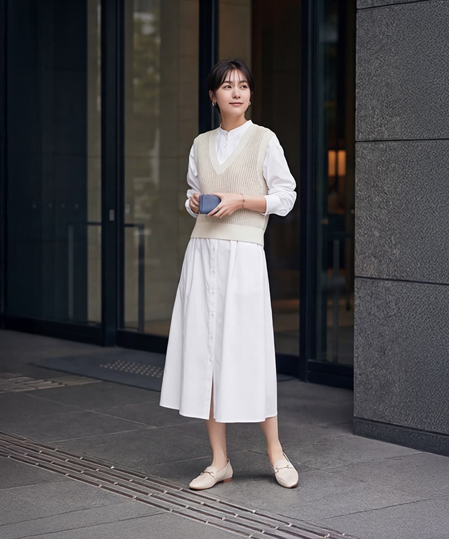 STYLE DELI「【DELI by】ミニマルリアルレザーカードウォレット」|名刺入れ・カードケース|