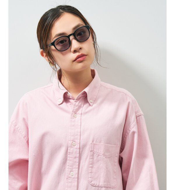  「ウェリントン型 花粉/飛沫対策 サングラス  (Zoff PROTECT 2WAY)  花粉メガネ メガネ 紫外線防止 UVカット」|サングラス|