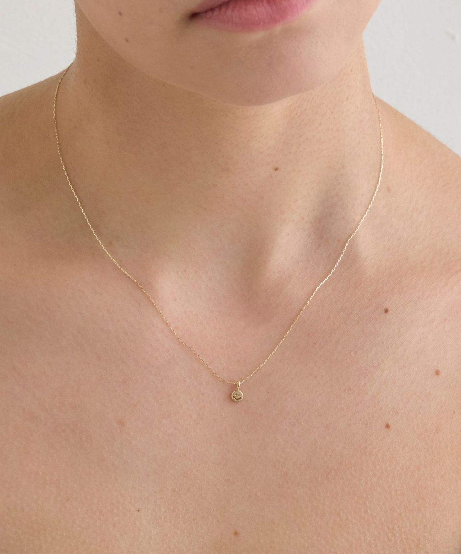 JUPITER「【K10】エブリデイスマイルモチーフネックレス/40cm」|ネックレス|