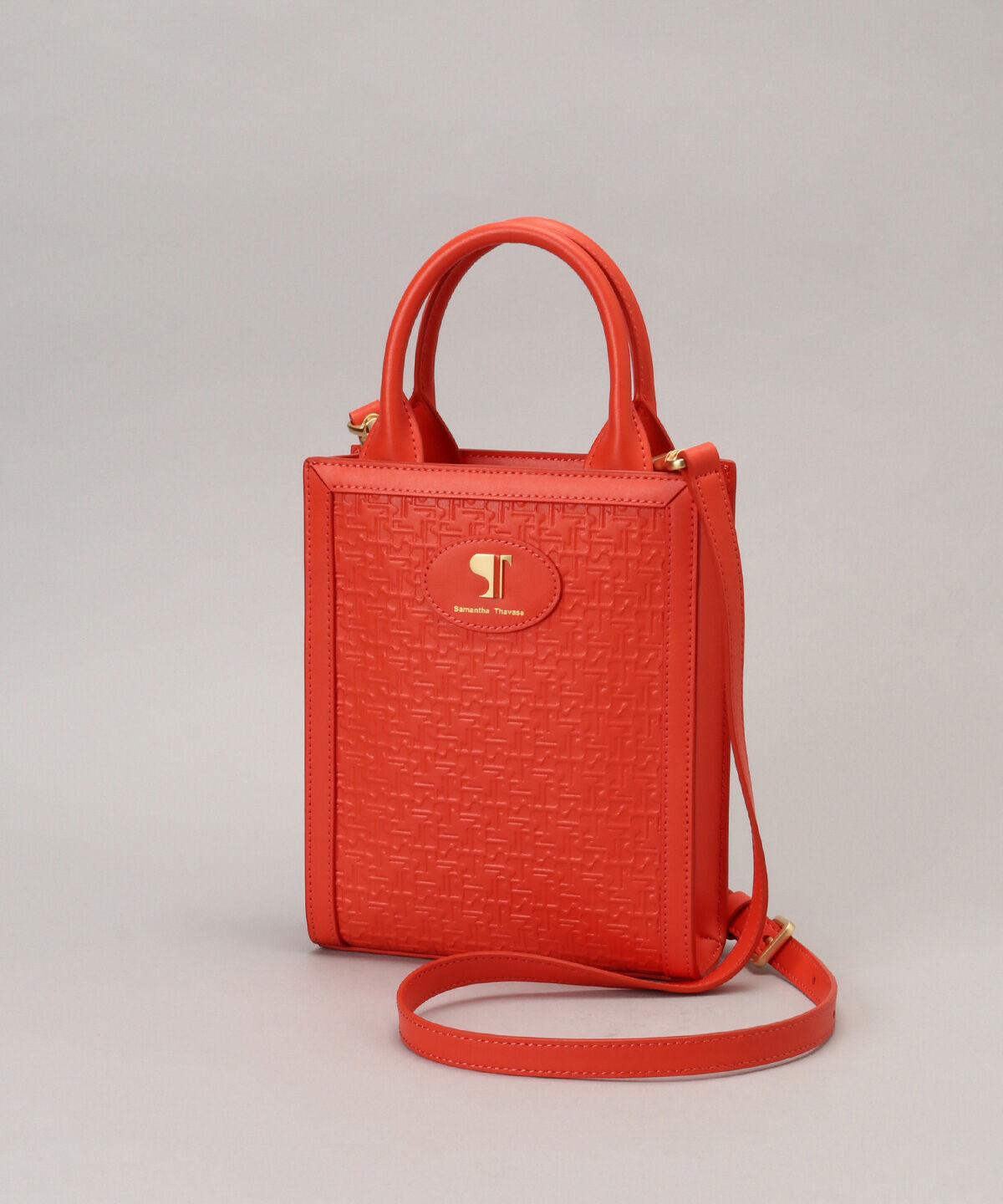 Samantha Thavasa「Pomme d'espoir ラビラント 縦長スクエアトートバッグ　小」|トートバッグ|