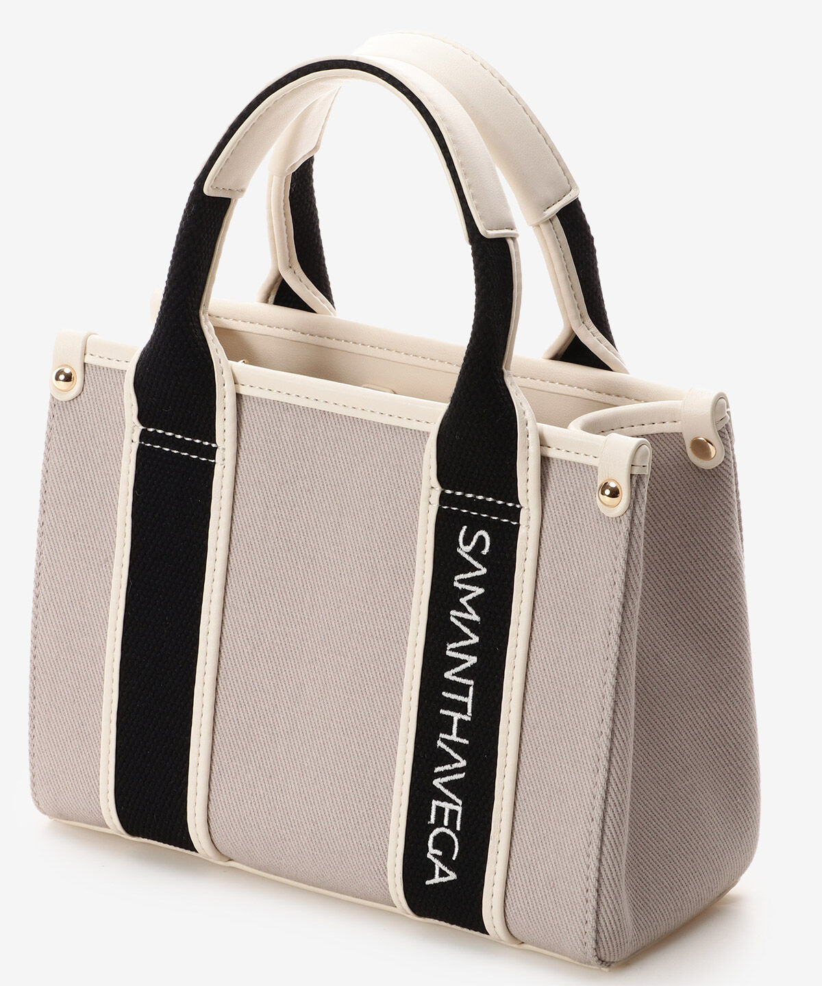 Samantha Vega「ロゴテープキャンバスショルダーバッグ（ミニ）」|ショルダー・メッセンジャー|