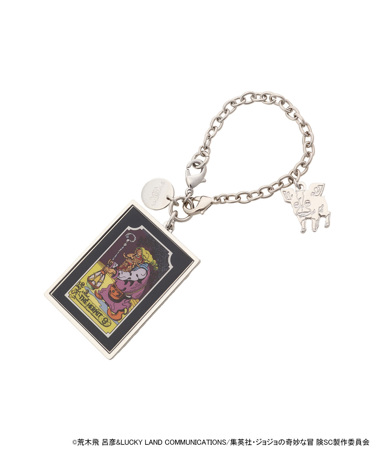 Samantha Vega「SAMANTHAVEGA&times;ｱﾆﾒ『ｼﾞｮｼﾞｮの奇妙な冒険 ｽﾀｰﾀﾞｽﾄｸﾙｾｲﾀ 」|チャーム・キーホルダー|シルバー