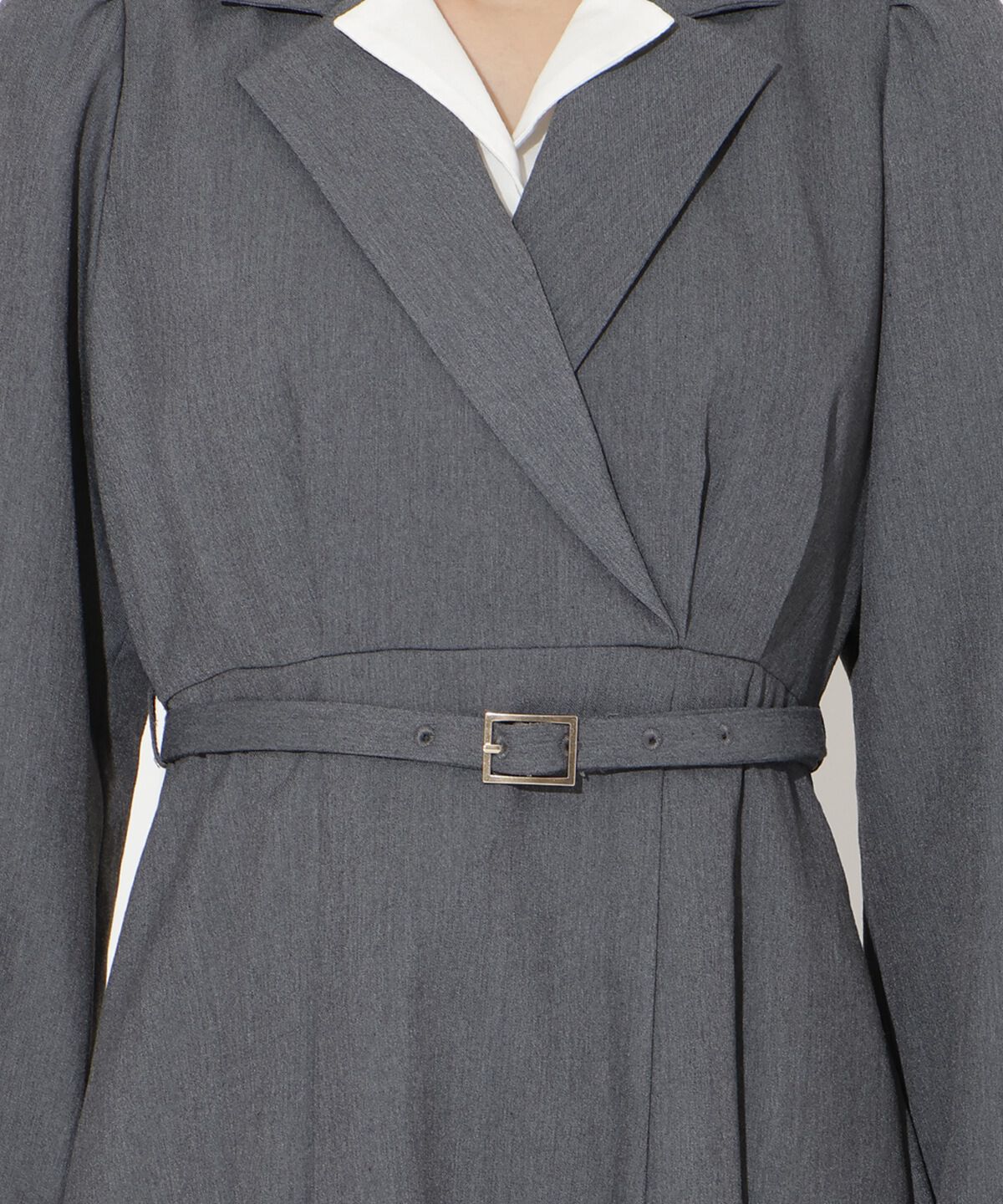 アンドクチュール「ダブルカラーワンピース」|ワンピース|