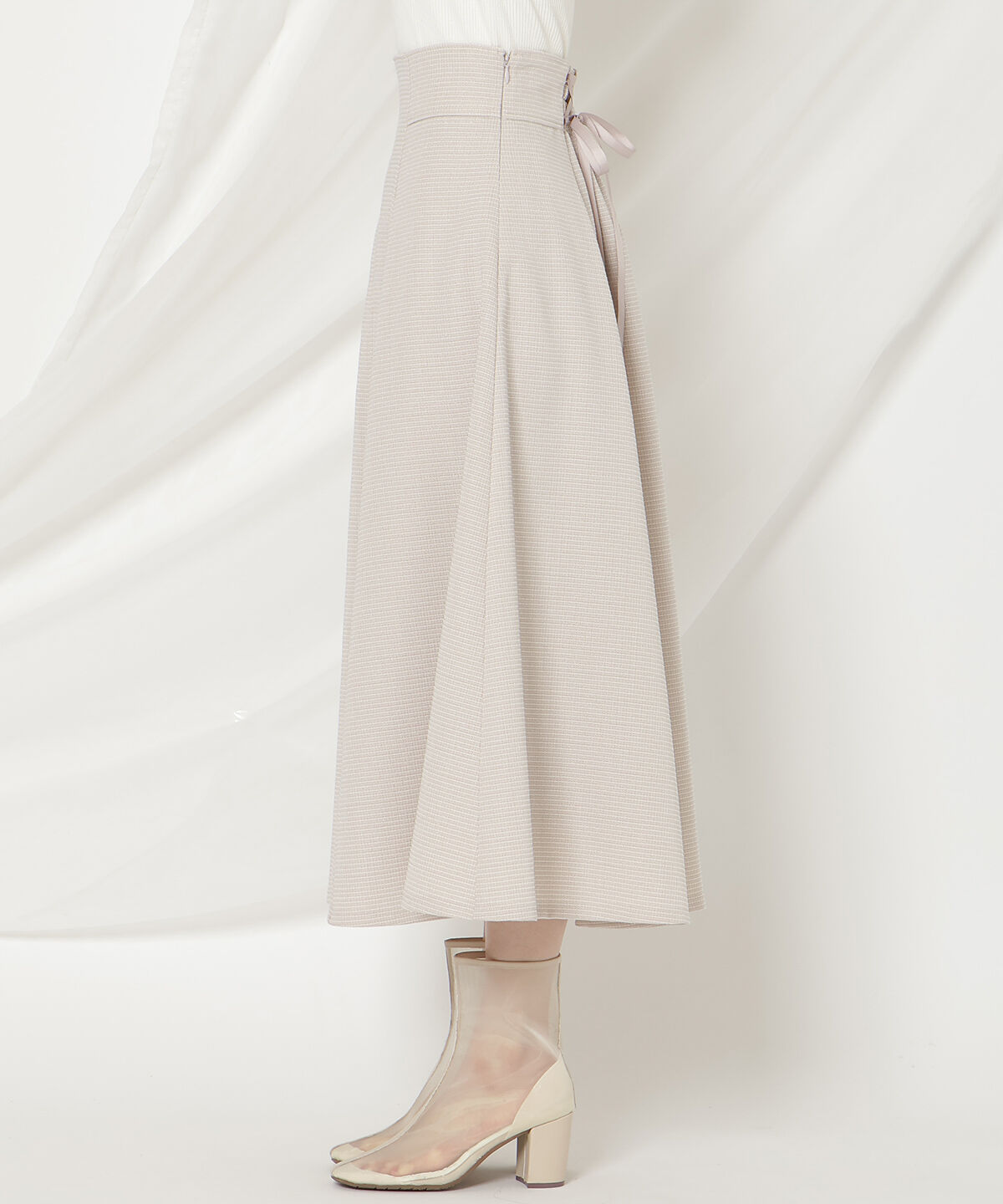 WILLSELECTION「ハイウエストフレアスカート」|フレア|