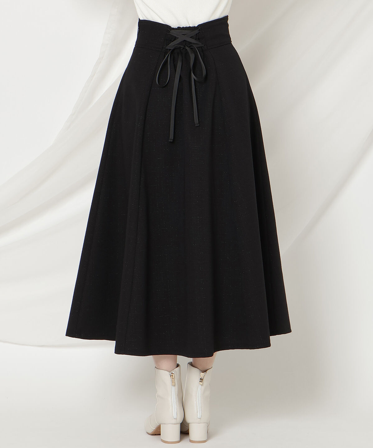 WILLSELECTION「ハイウエストフレアスカート」|フレア|