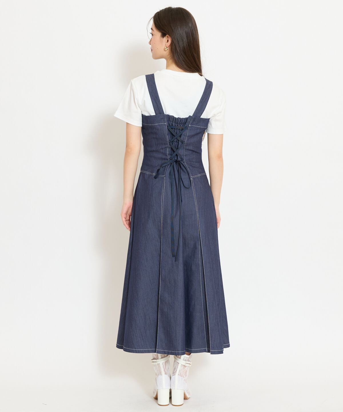 WILLSELECTION「ステッチデザインフロントZIPワンピース」|ワンピース|