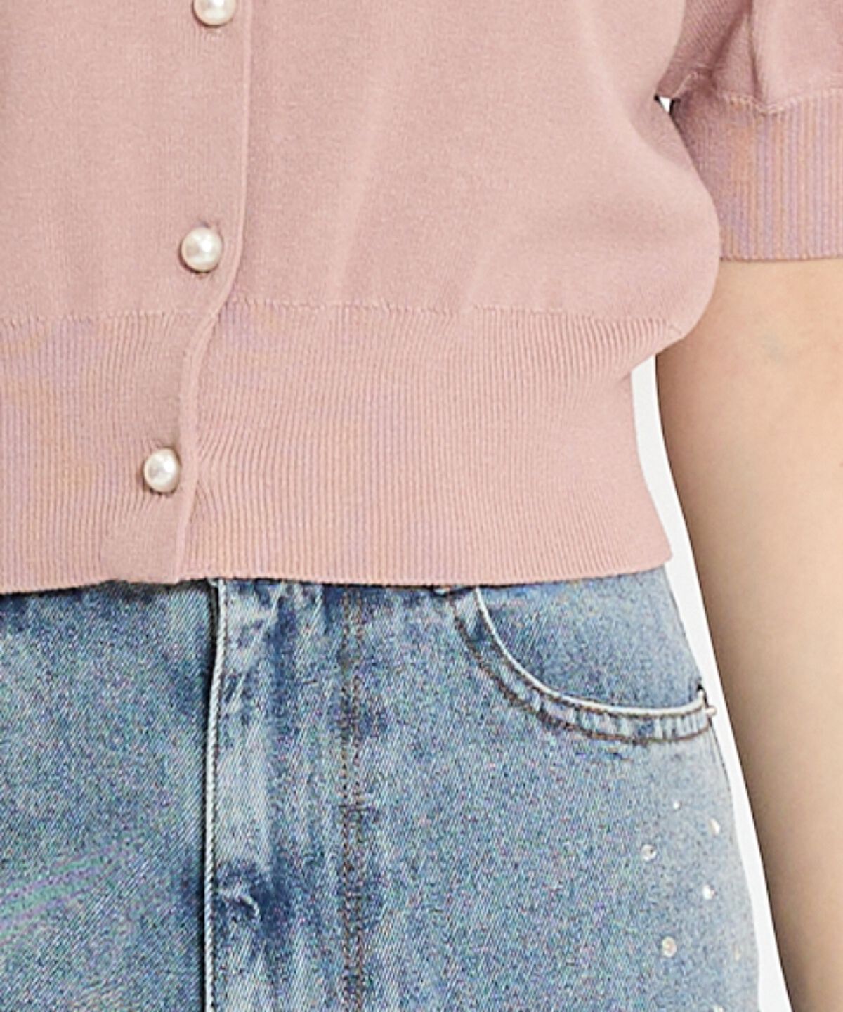 WILLSELECTION「リボンデコレーションカーディガン」|カーディガン|