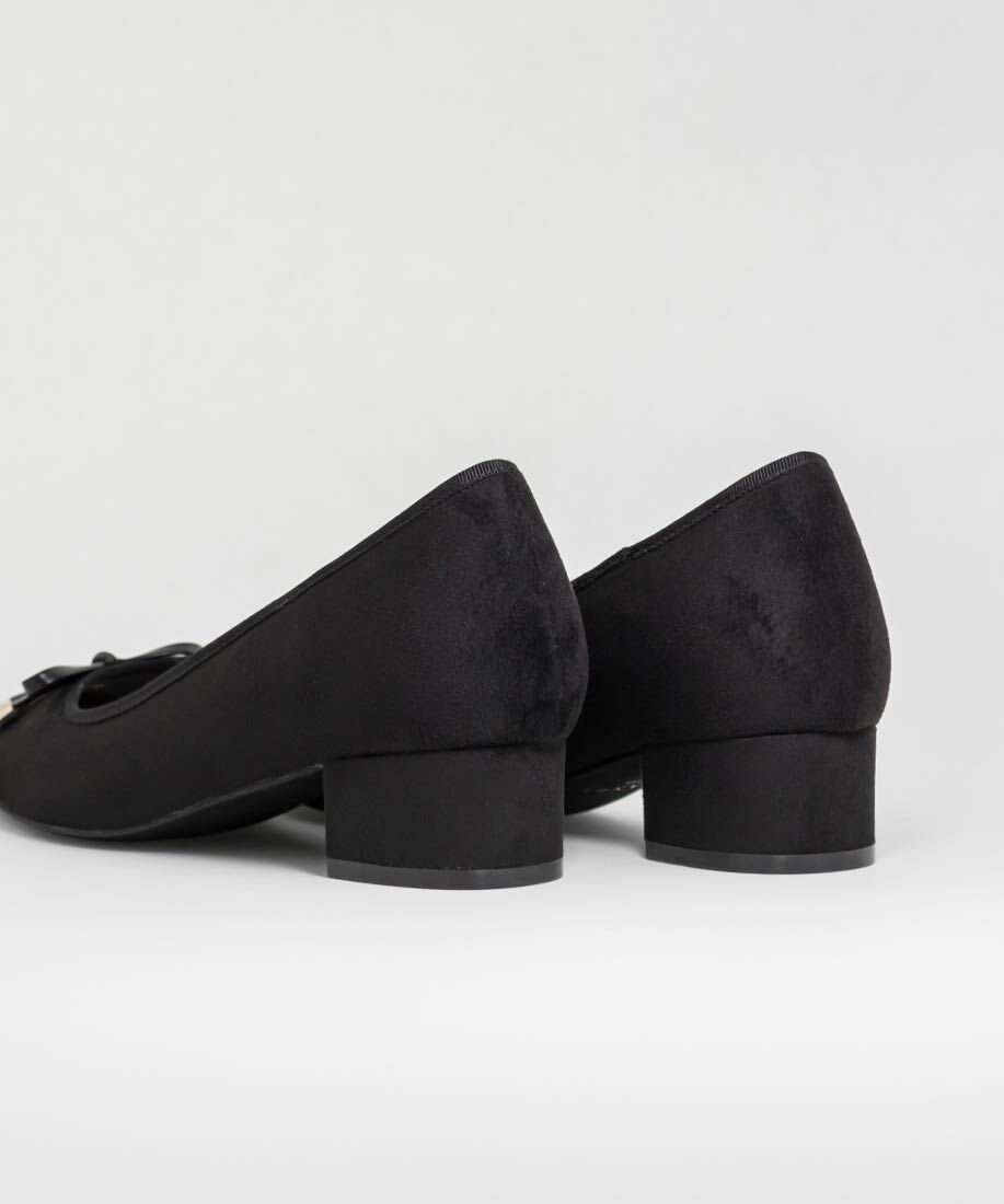  「コンビマテリアルラウンドトゥパンプス」|パンプス|