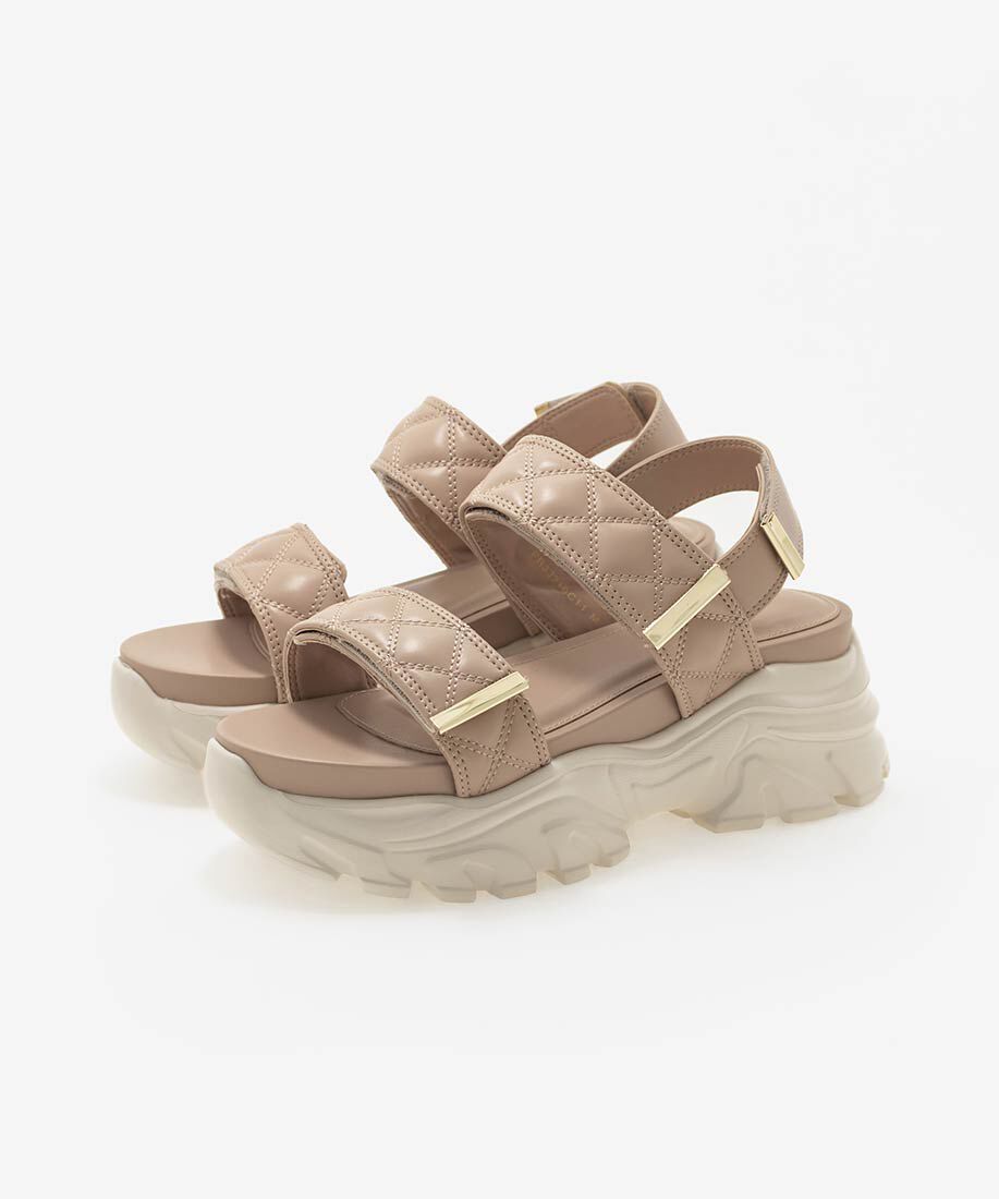  「キルティングスポーツサンダル」|サンダル|