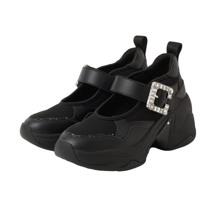 プラスダイアナ「スニーカー　IF48531」|スニーカー|クロ