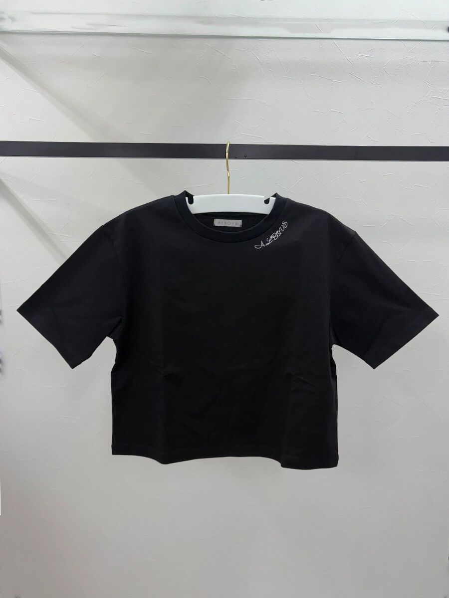 ALBOVE「ALBOVEネックロゴTシャツ」|Tシャツ・カットソー|