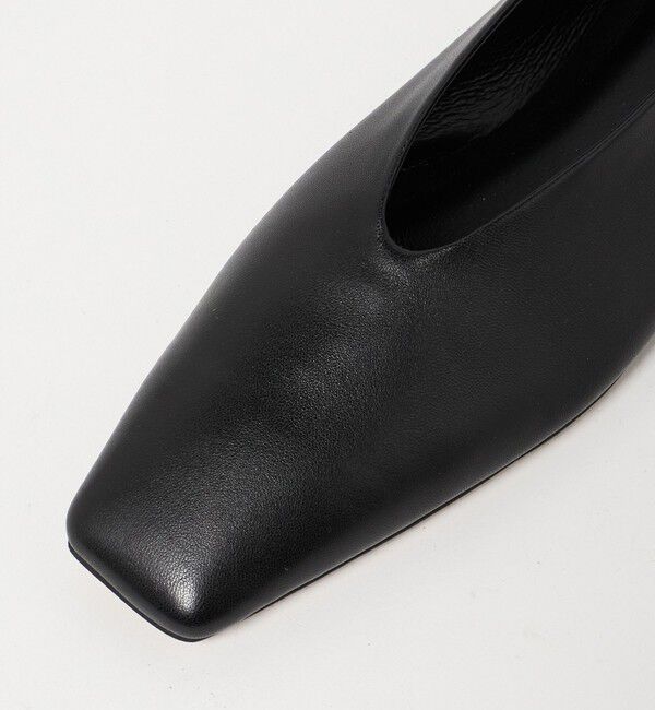 ODETTE E ODILE「スクエアヒール プレーン フラット10&uarr;」|パンプス|