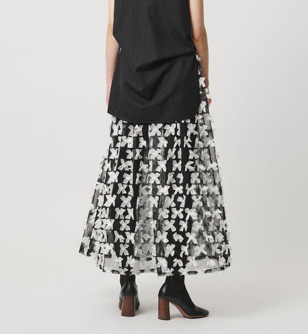 AEWEN MATOPH「＜AEWEN MATOPH＞ドットチュールリボンスカート」|スカート|