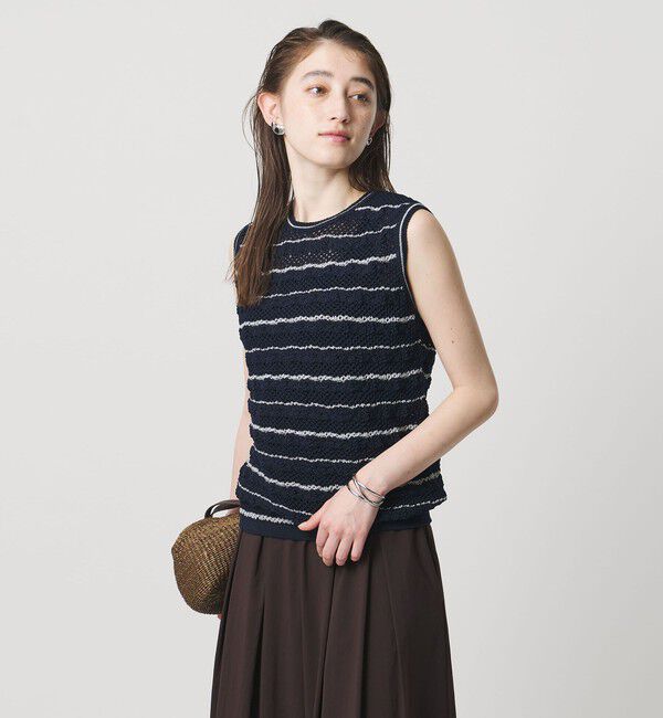 UNITED ARROWS「YTM ラメ ベスト ‐ウォッシャブル‐」|ベスト・ジレ|