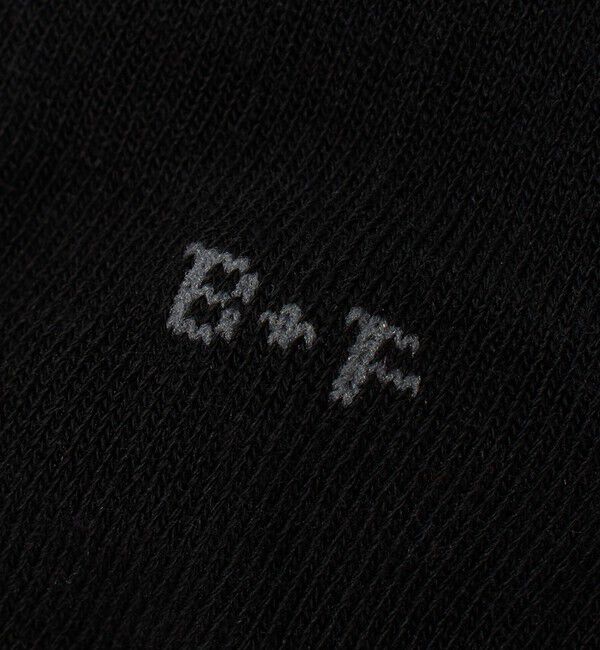 UNITED ARROWS「＜BLEU FORET＞CTN VEL クルー ソックス」|ソックス|