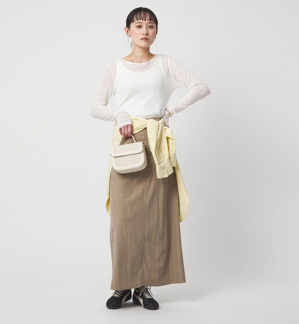 UNITED ARROWS green label relaxing「レディ シアー クルーネック カットソー」|Tシャツ・カットソー|