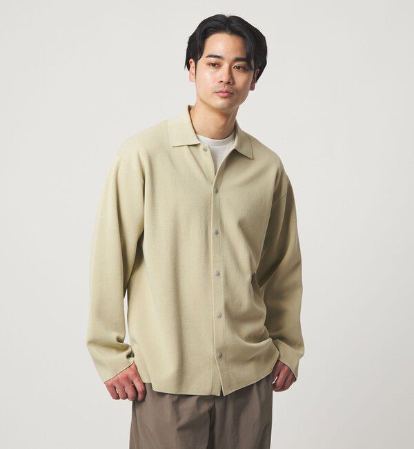 UNITED ARROWS green label relaxing「スナップ ポロカラー カーディガン」|カーディガン|