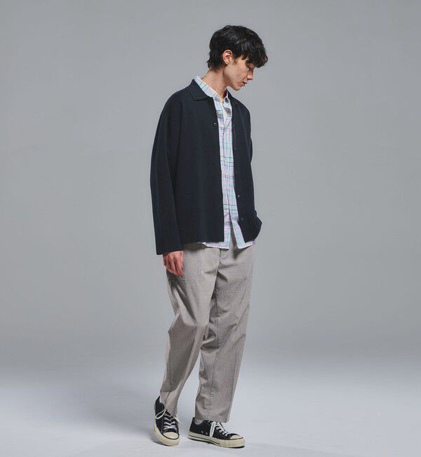 UNITED ARROWS green label relaxing「スナップ ポロカラー カーディガン」|カーディガン|