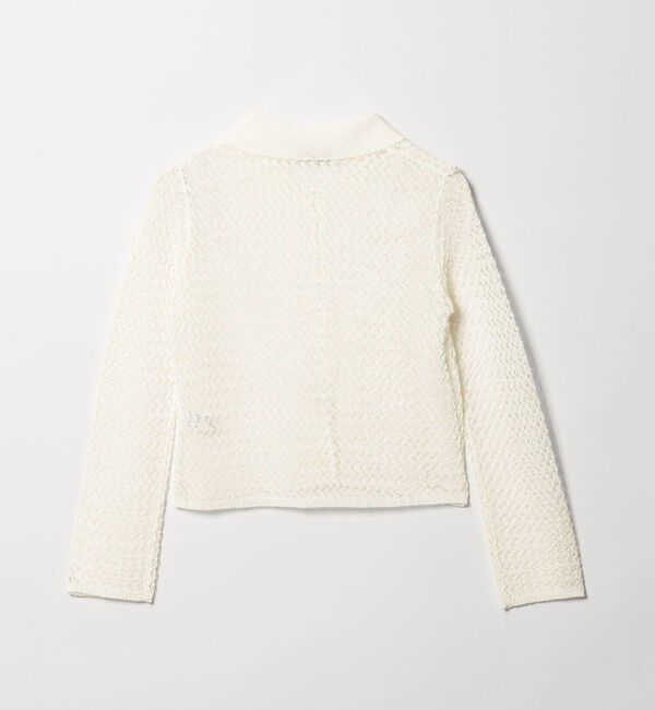 EMMEL REFINES「＜EMMEL REFINES＞EM HM スパンコール メッシュ ニット」|ニット・セーター|